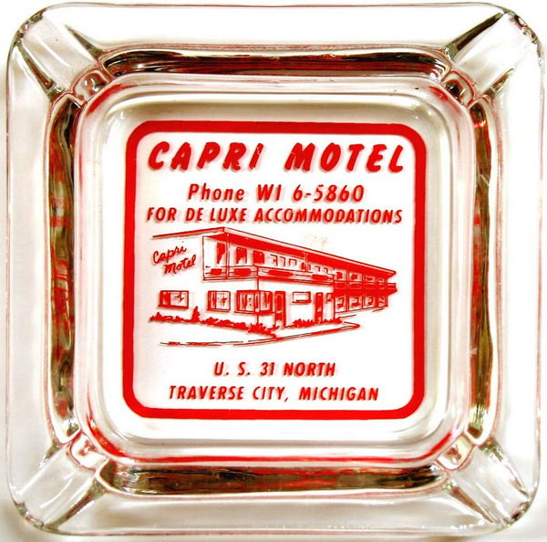 Capri Motel - Souvenir Ashtray